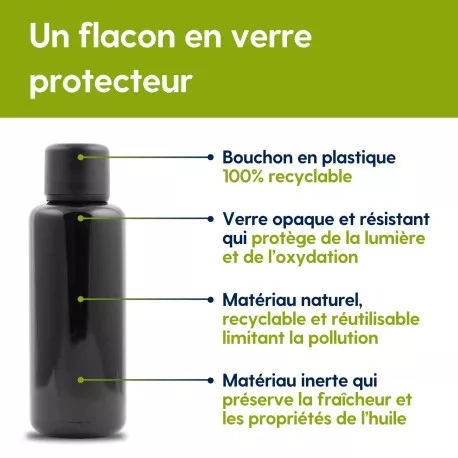 Souchet - Huile Végétale Vierge BIO - Flacon en verre