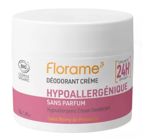 Déodorant crème hypoallergénique bio