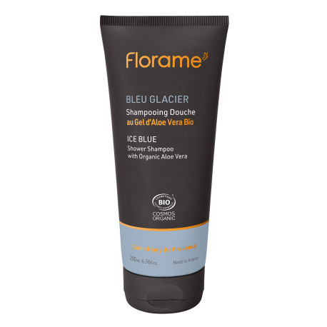 Shampoing Douche Bleu Glacier BIO - Florame