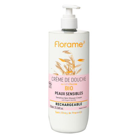 Crème de Douche Peaux Sensibles BIO - Florame