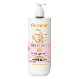 Crème de douche peaux sensibles bio