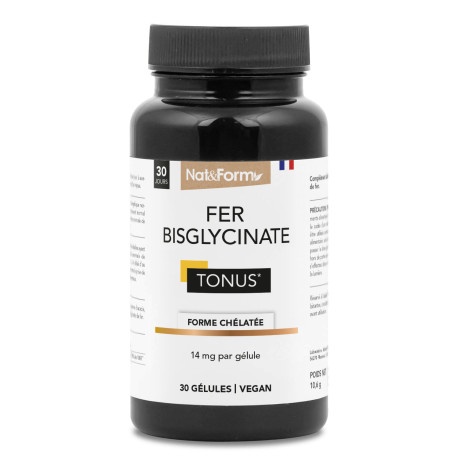 Bisglycinate de fer - Gélules végétales