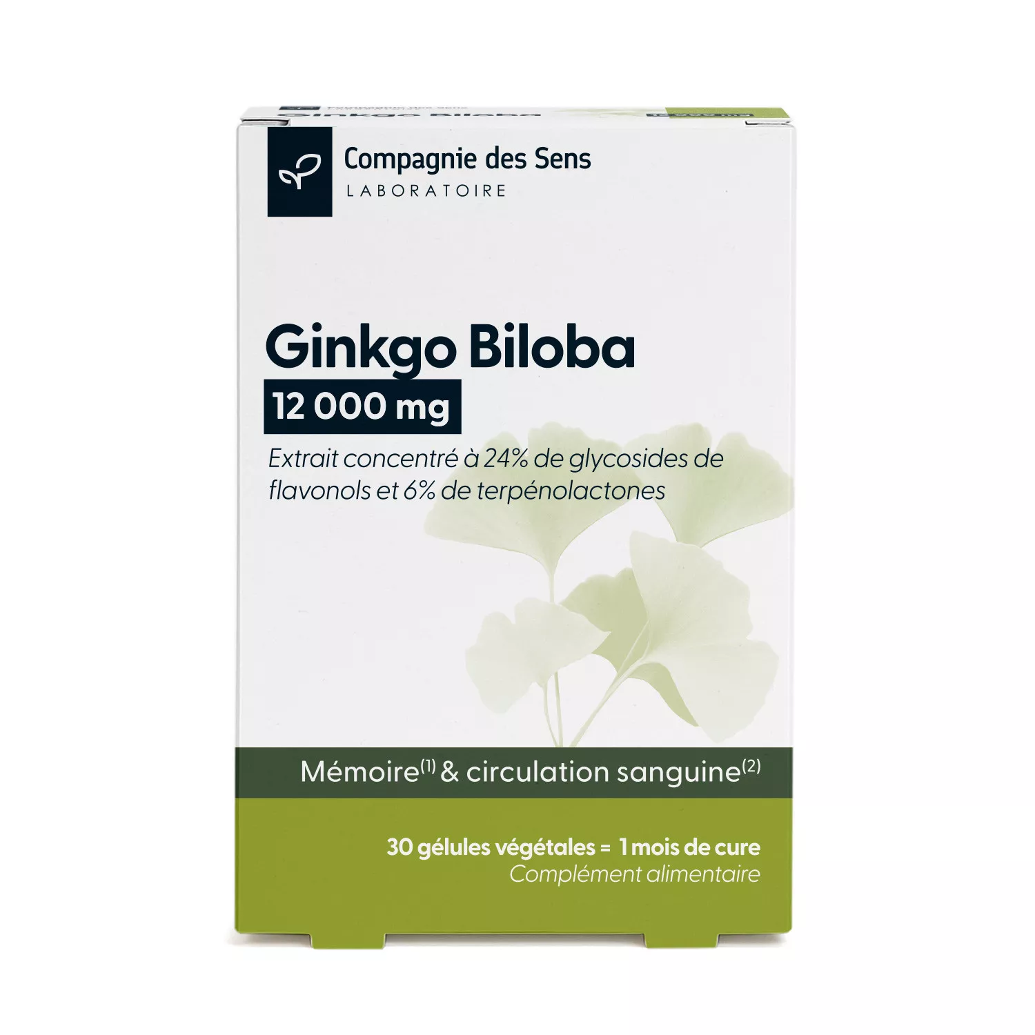 Ginkgo Biloba - 30 gélules végétales