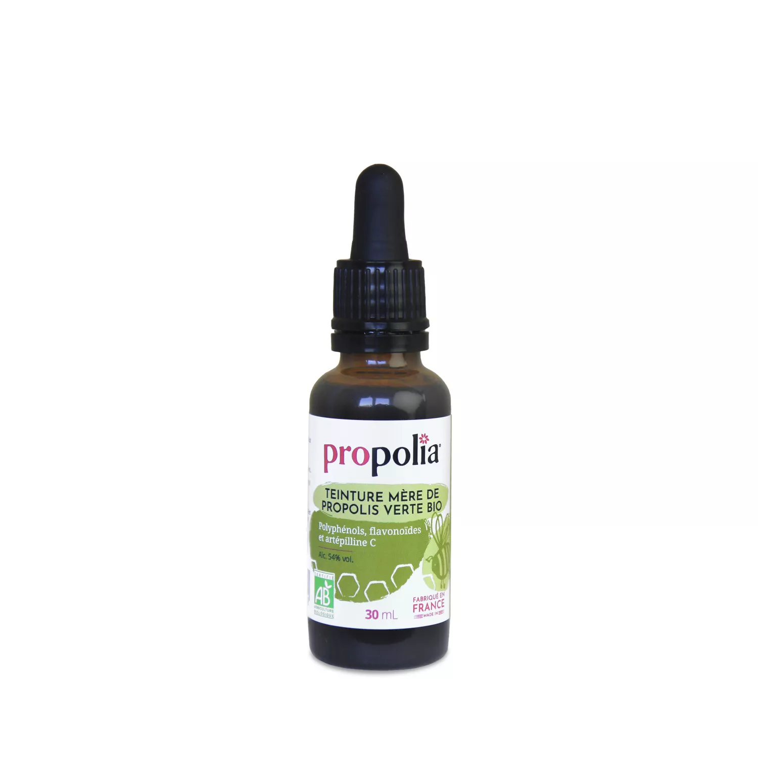 Teinture Mère de Propolis Verte BIO - Propolia