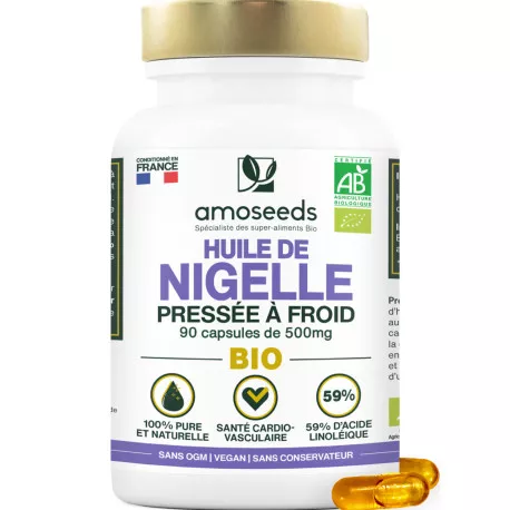 Huile de Nigelle BIO - Capsules