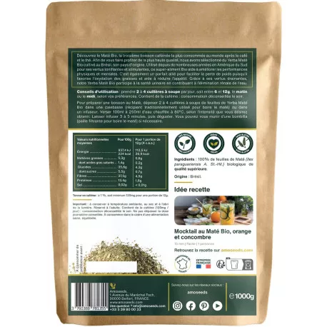 Yerba Maté BIO - En vrac
