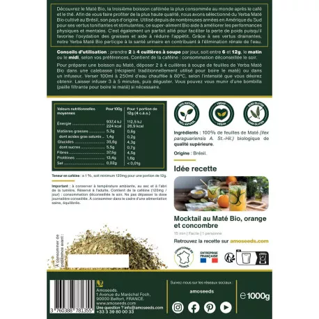 Yerba Maté BIO - En vrac