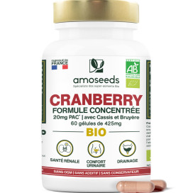 Cranberry bio formule concentrée 