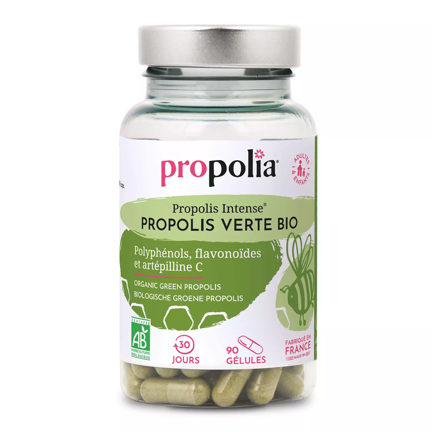 Gélules de Propolis verte BIO - Propolia