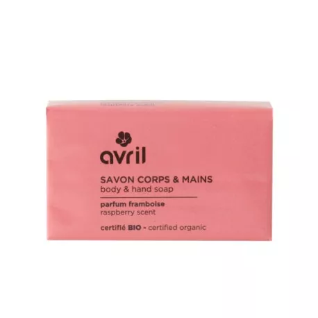 Savon Corps & Mains Framboise BIO - Avril