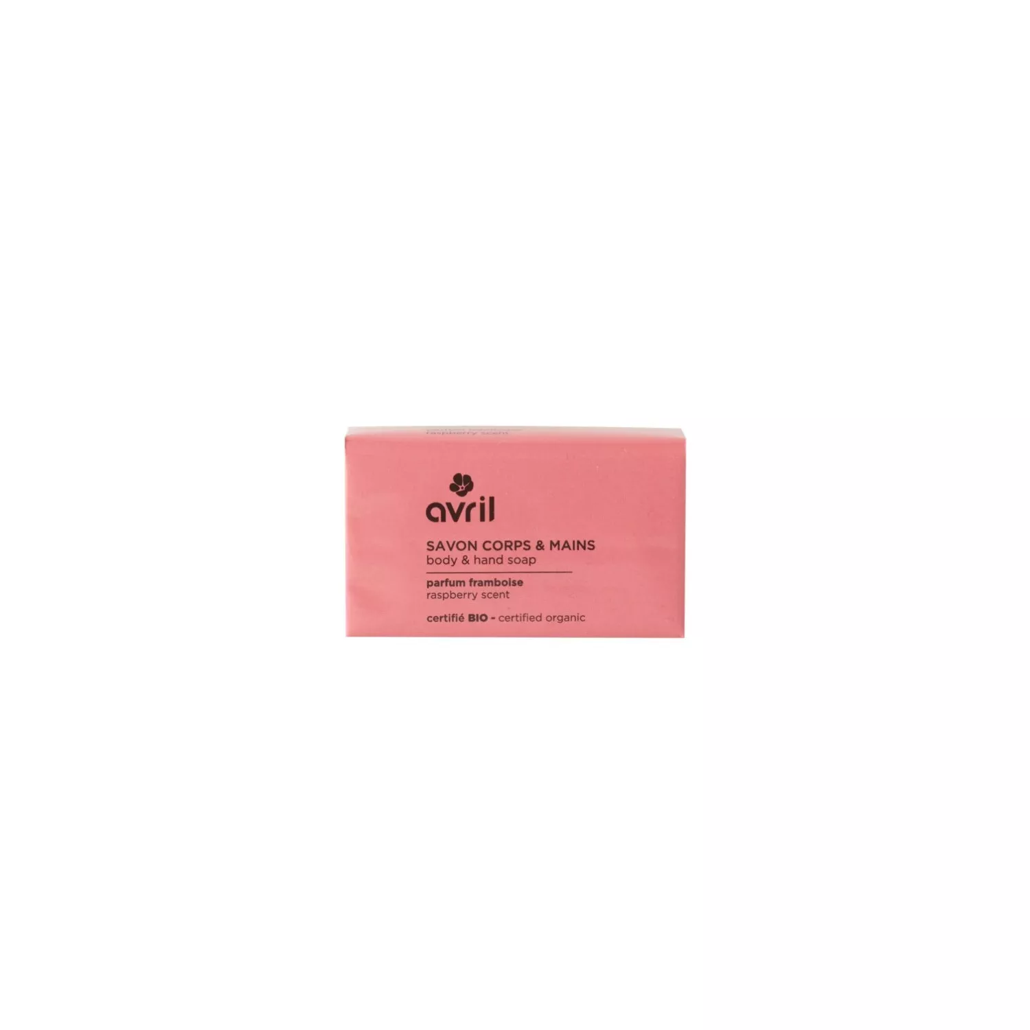 Savon Corps & Mains Framboise BIO - Avril