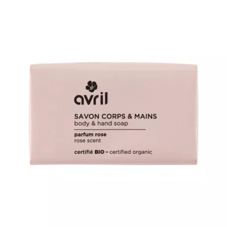 Savon Corps & Mains Rose BIO - Avril