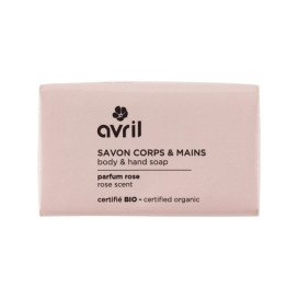 Savon corps & mains rose bio 