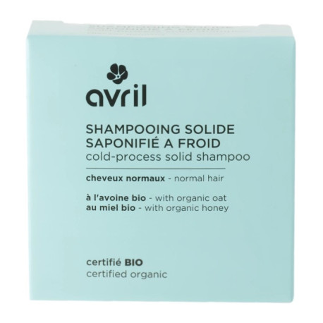 Shampooing Solide à Froid Cheveux Normaux BIO - Avril