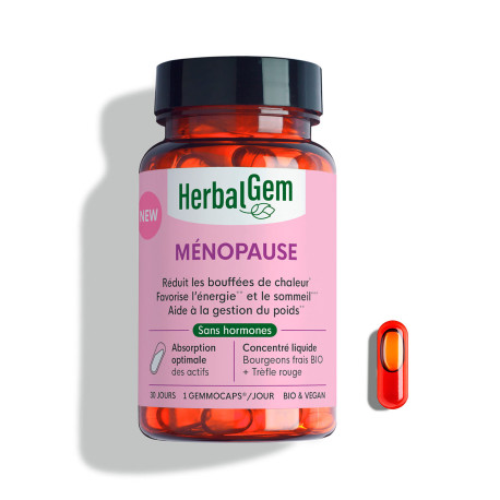 Gélules Ménopause Gemmocaps - Herbalgem