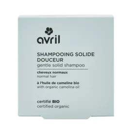 Shampooing solide douceur cheveux normaux bio