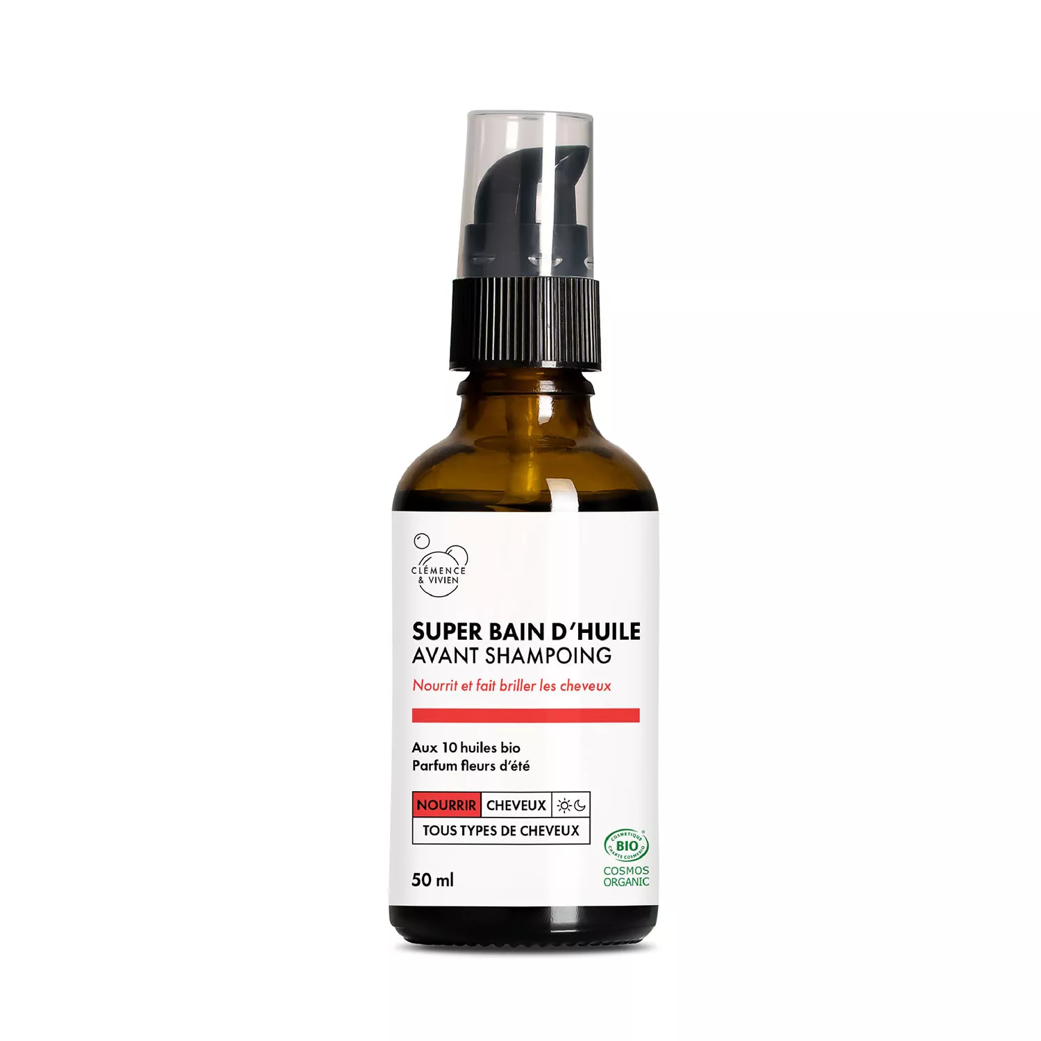 Super Bain d'Huile Avant Shampoing - Clémence & Vivien