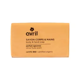 Savon corps & mains agrumes bio