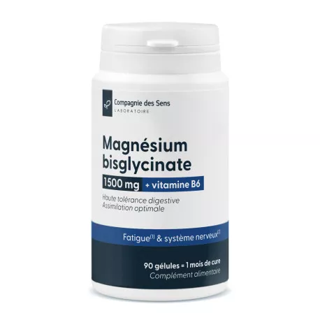 Bisglycinate de Magnésium - Gélules végétales