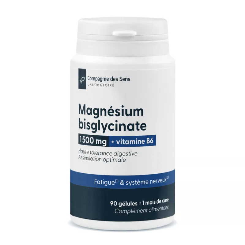 Bisglycinate de Magnésium - Gélules végétales