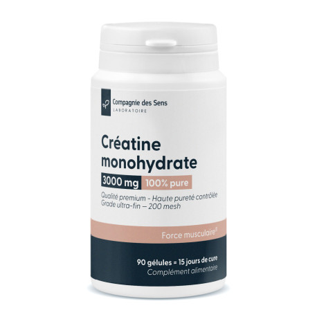 Créatine monohydrate - Gélules végétales