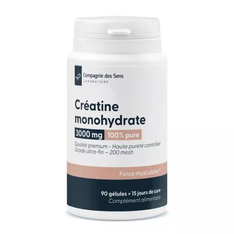 Créatine monohydrate - Gélules végétales