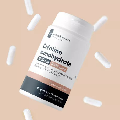 Créatine monohydrate - Gélules végétales