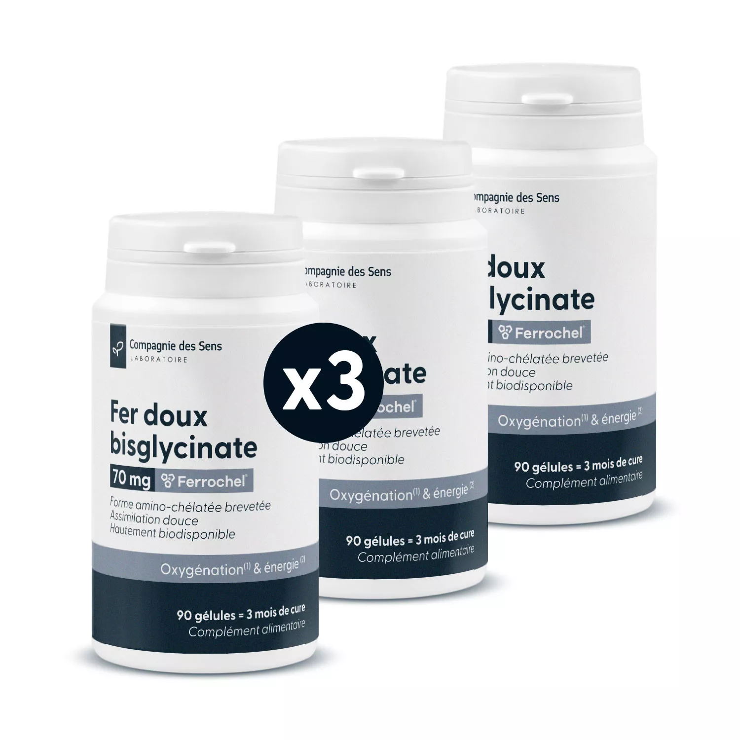 Fer bisglycinate Ferrochel - 14mg