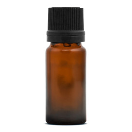Flacon en verre ambré 