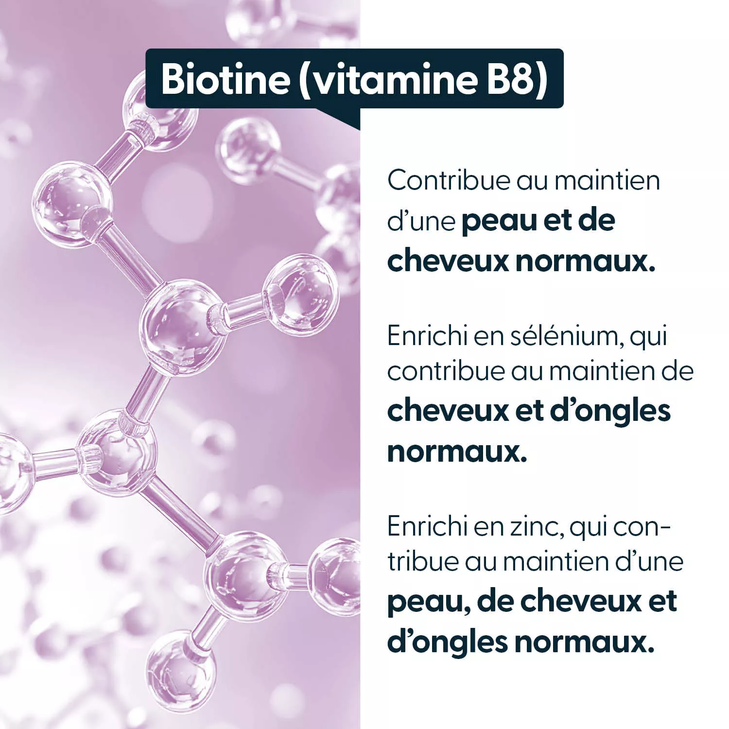 Complexe Biotine - Gélules végétales