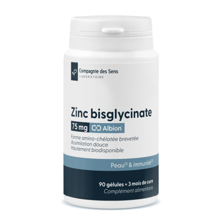 Bisglycinate de Zinc SF Albion - Gélules végétales