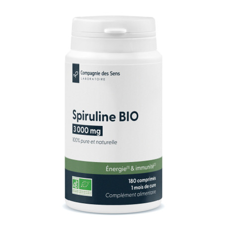 Spiruline BIO - Énergie, Immunité - Comprimés