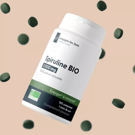 Spiruline BIO - Énergie, Immunité - Comprimés