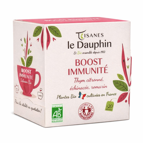 Tisane Boost Immunité en sachets - Le Dauphin