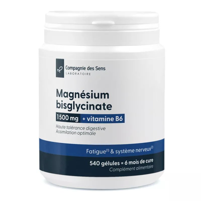 Bisglycinate de Magnésium - Gélules végétales