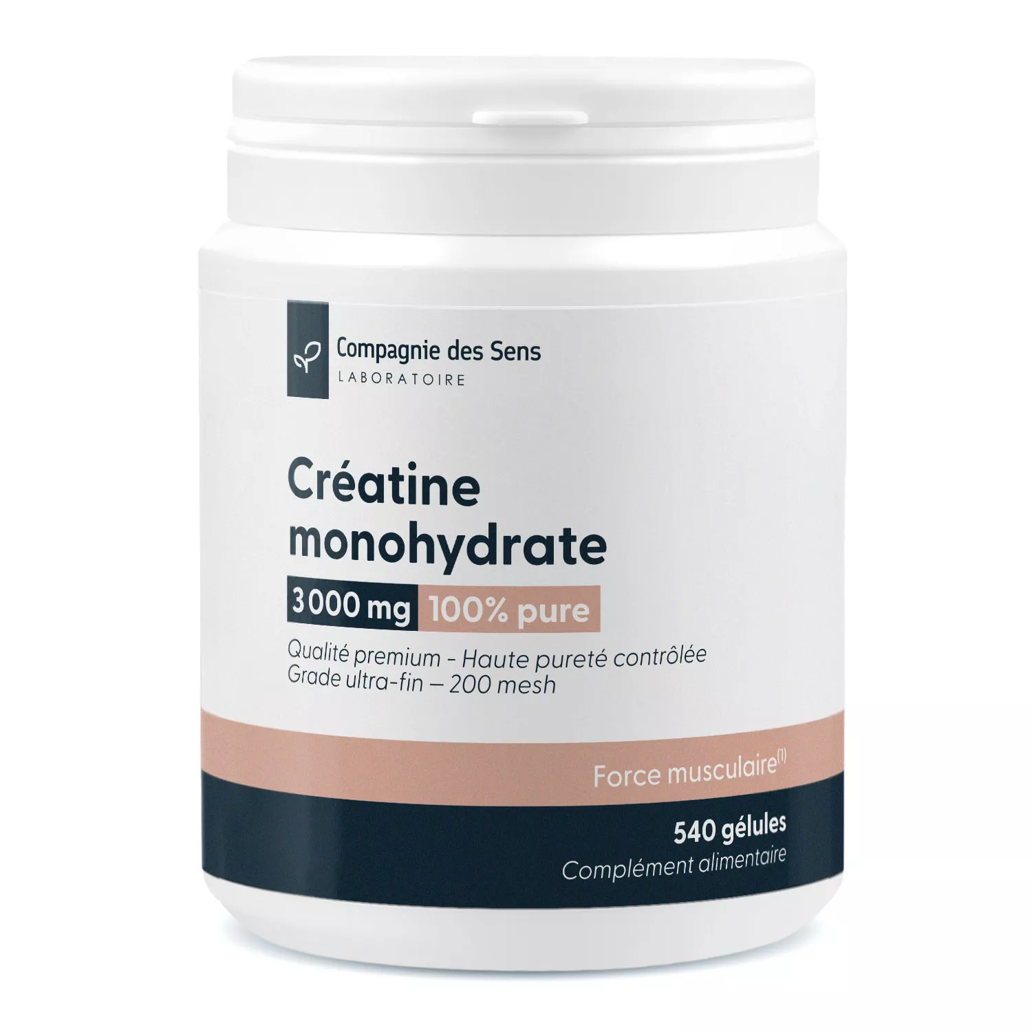 Créatine monohydrate - Gélules végétales