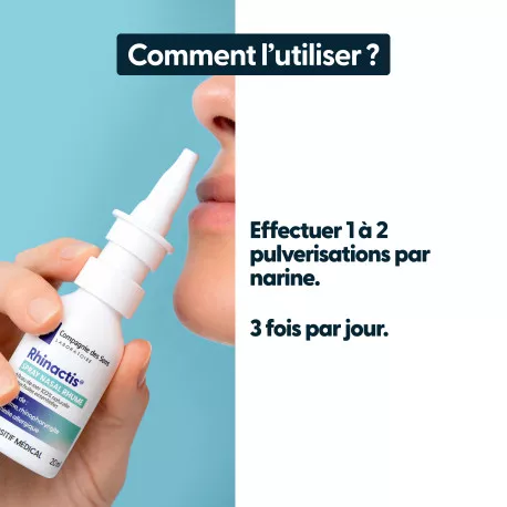 Rhinactis® Spray Nasal Rhume - Dispositif médical