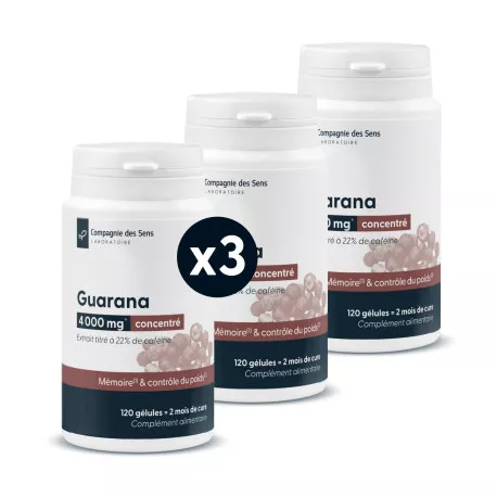 Guarana concentré - Titré à 22 % de caféine