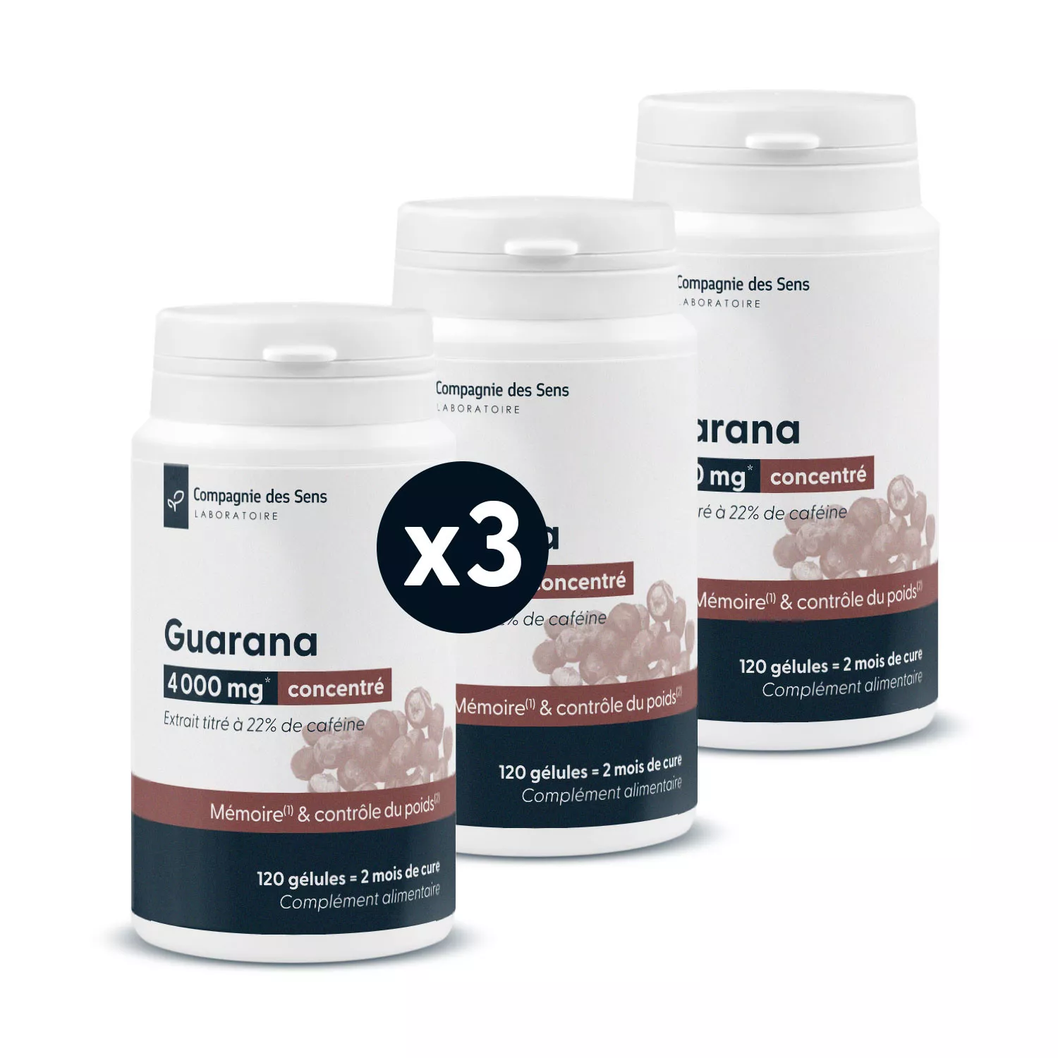 Guarana concentré - Titré à 22 % de caféine