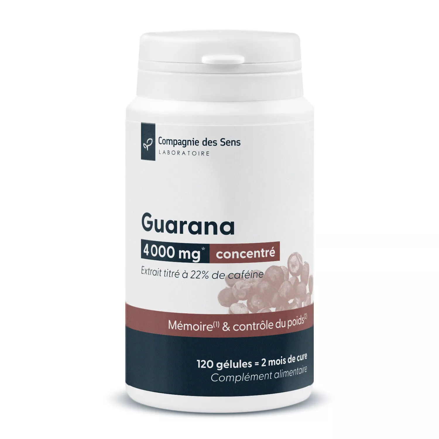 Guarana concentré - Titré à 22 % de caféine