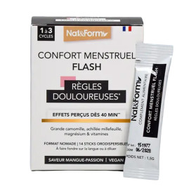 Confort menstruel flash 