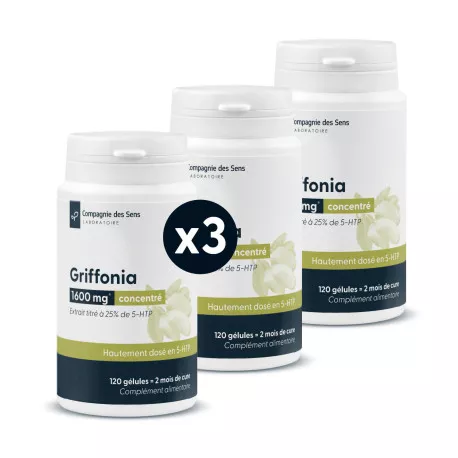 Griffonia concentré - Titré à 25 % de 5 HTP