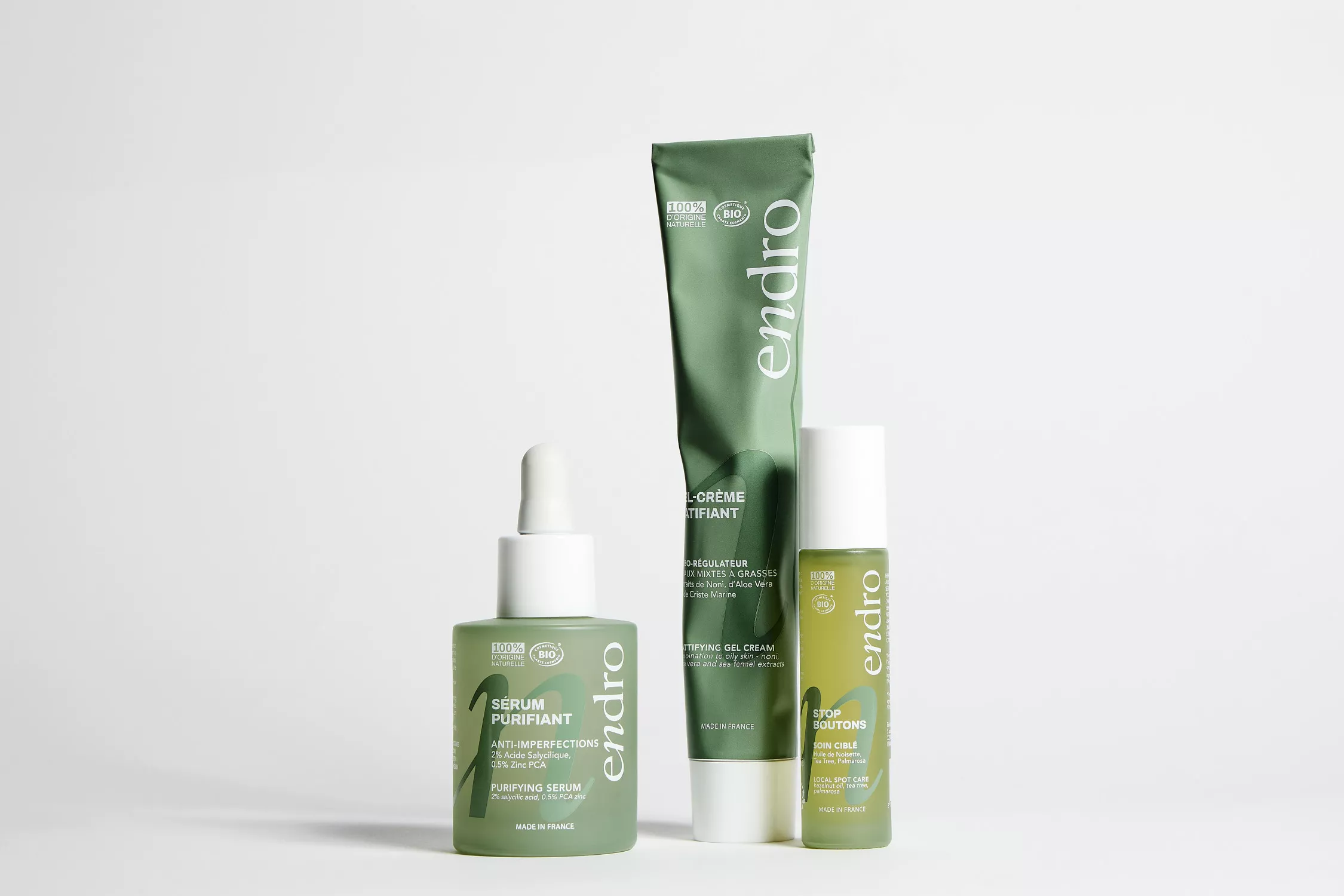 Gel Crème Matifiant Routine Purifiante - Endro