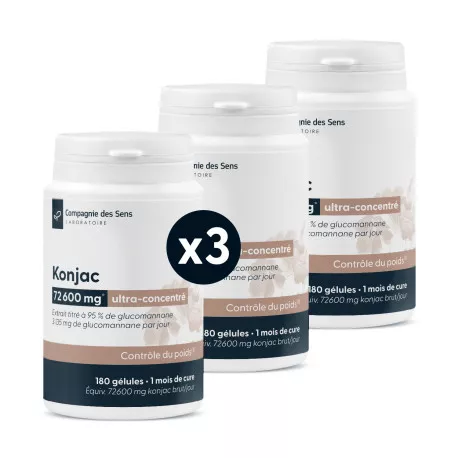 Konjac concentré - 95 % de glucomannane
