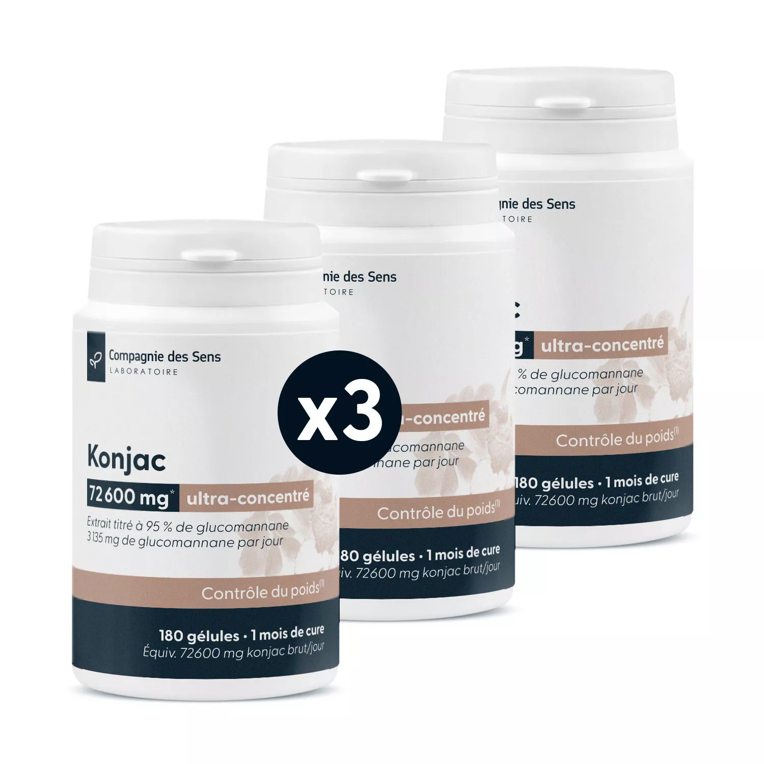 Konjac concentré - 95 % de glucomannane