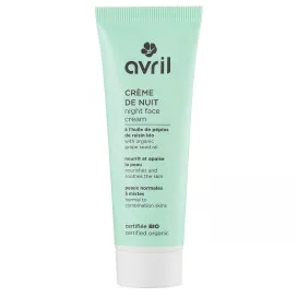 Crème de Nuit Peaux Normales & Mixtes BIO