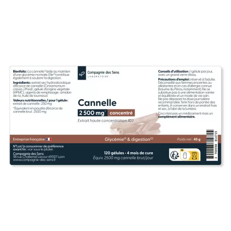 Cannelle concentrée - Ratio 10:1