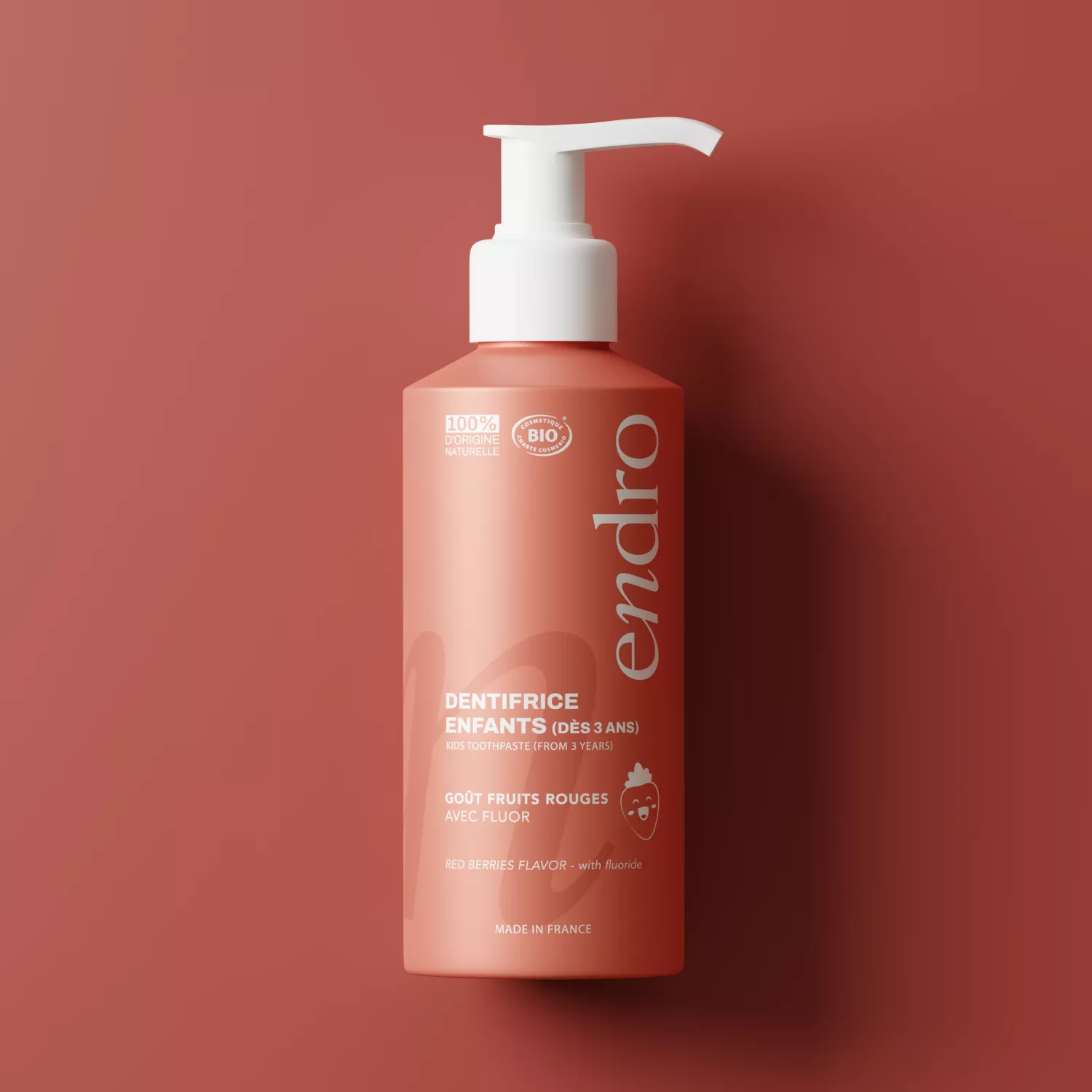 Dentifrice au Fluor Fruits Rouges - Endro