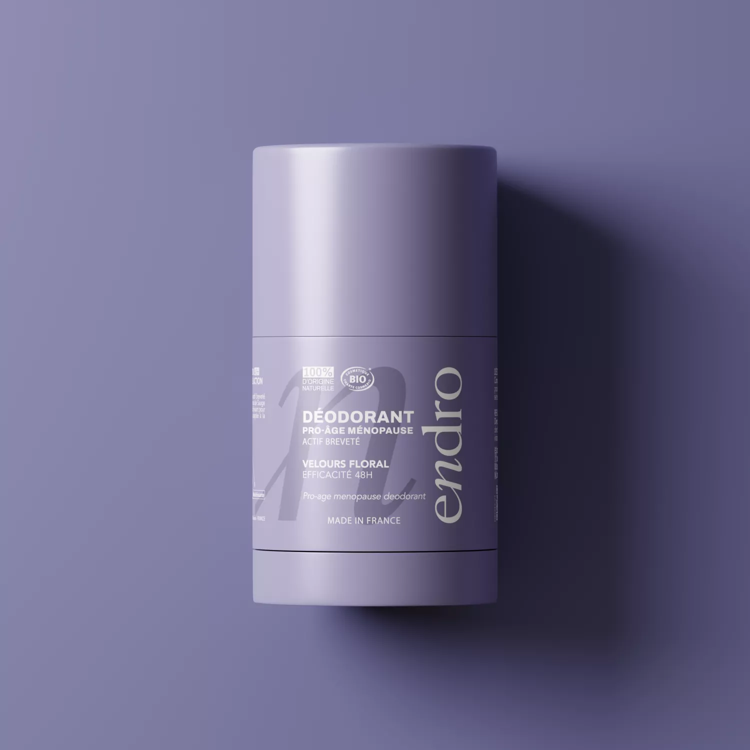 Déodorant Stick 48H Parfum Rose Framboise - Endro