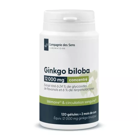 Ginkgo Biloba - 30 gélules végétales